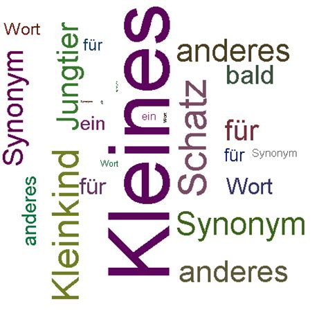 anderes wort für kleines kind.